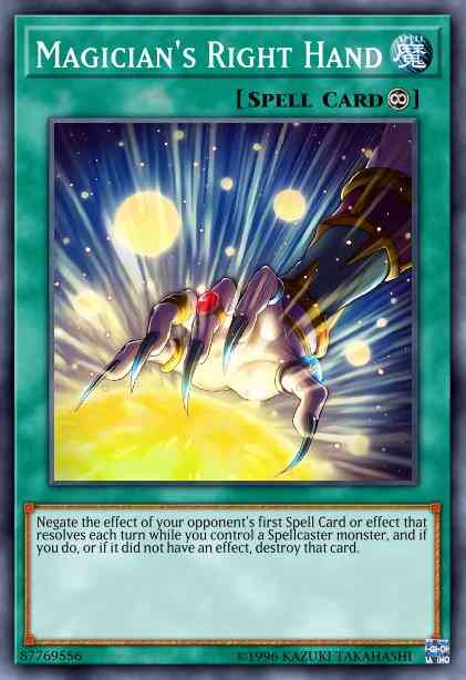 Magician's Right Hand - MP18-EN012 - Common - 1st Edition