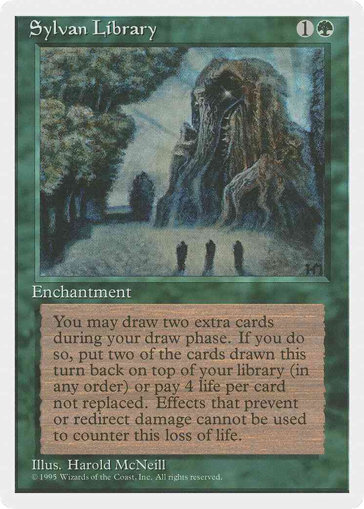 Sylvan Library [273] [Fourth Edition] [Non-Foil] – Face to Face Games