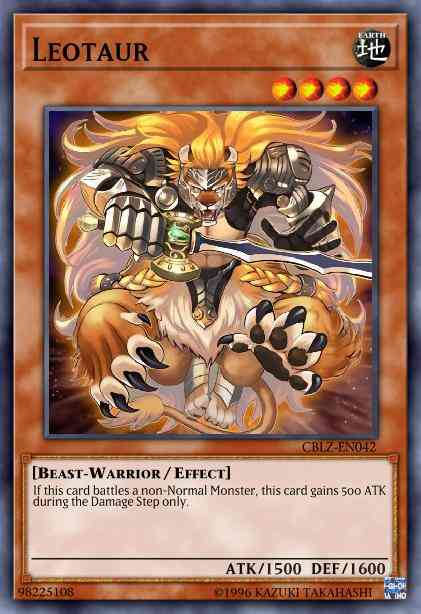 Leotaur - BP03-EN102 - Rare - 1st Edition