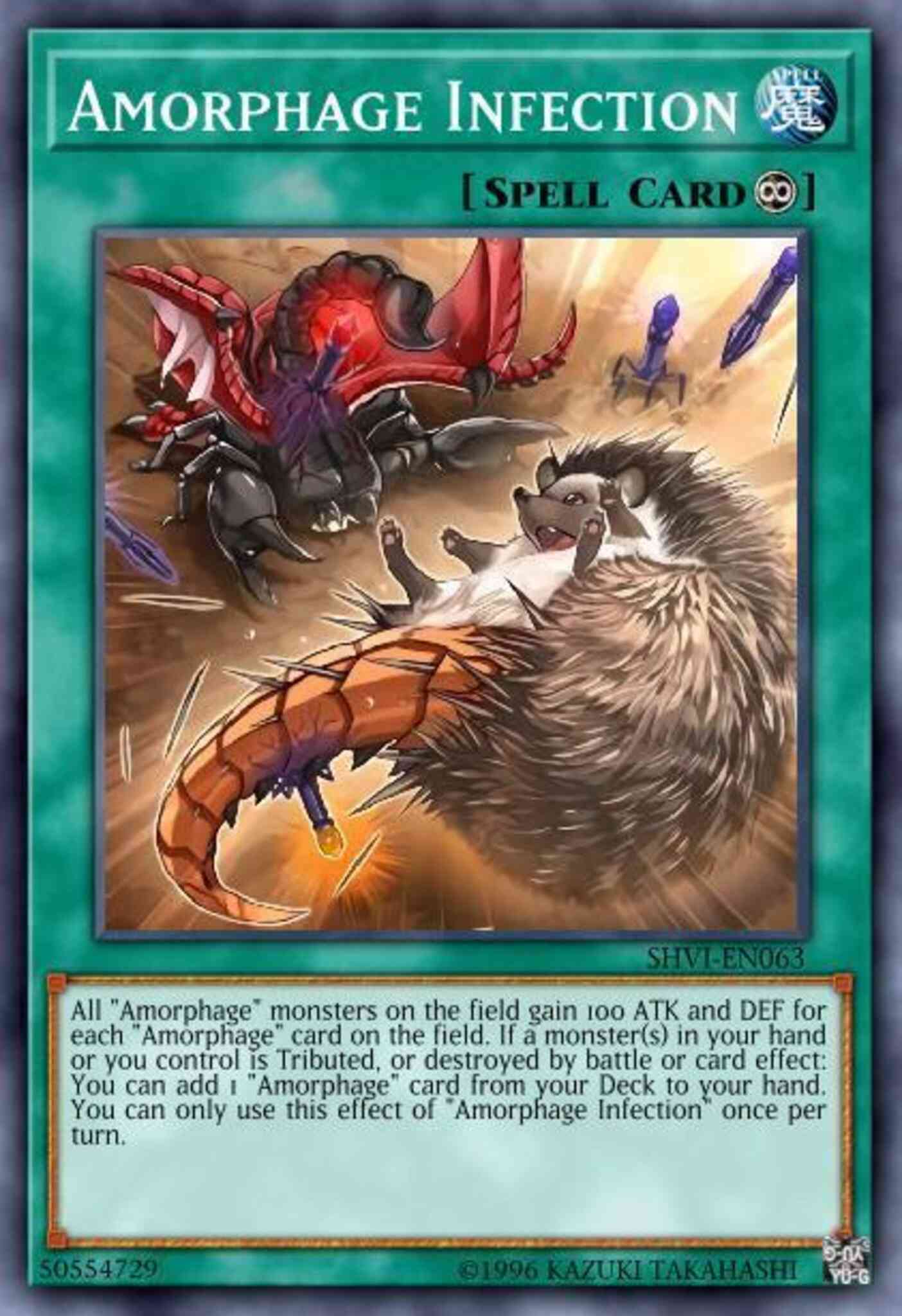 Amorphage Infection - SHVI-EN063 - Super Rare - Unlimited