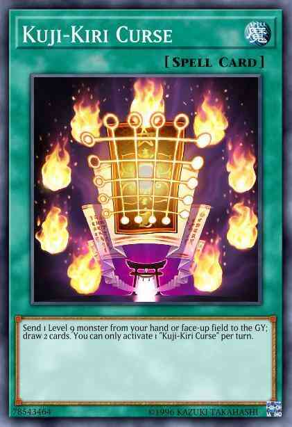 Kuji-Kiri Curse - IGAS-EN066 - Super Rare - Unlimited