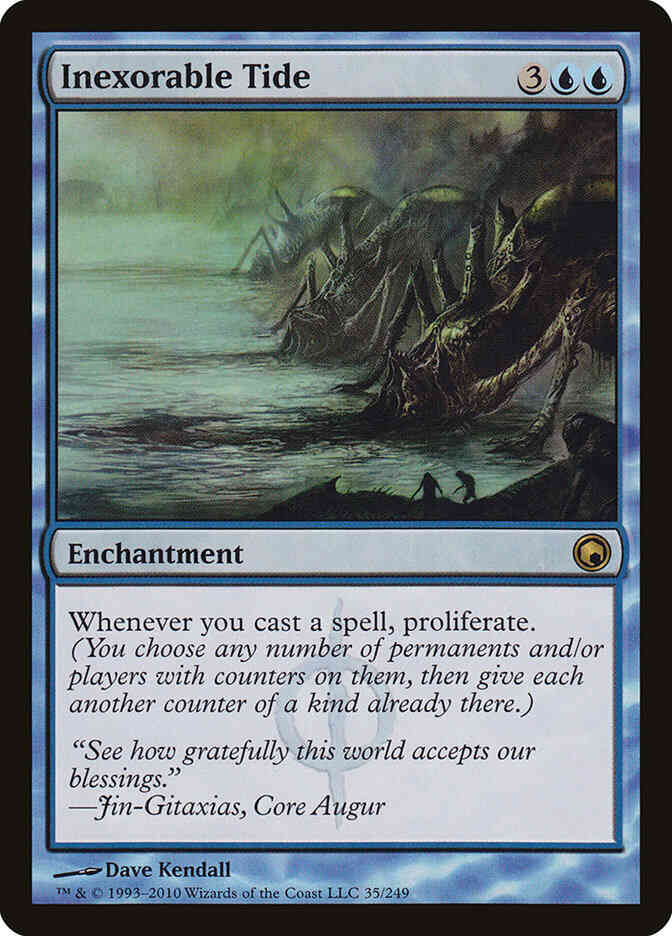 Inexorable Tide [35] [Scars Of Mirrodin] [Non-Foil] – Face to Face