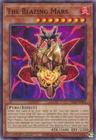 The Blazing Mars - SR14-EN015 - Common - 1st Edition