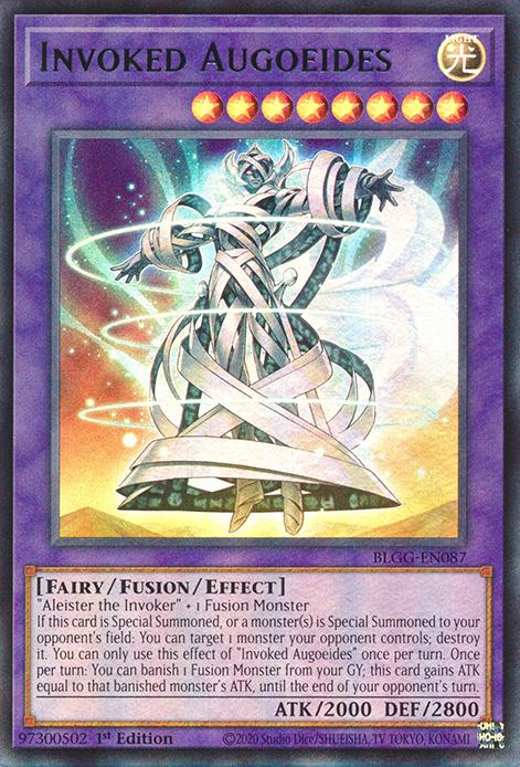 Invoked Augoeides - BLGG-EN087 - Ultra Rare - 1st Edition