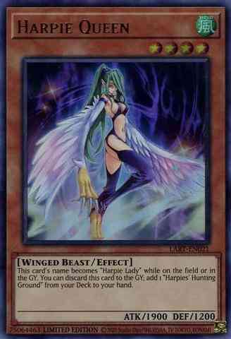 Harpie Queen - LART-EN021 - Ultra Rare - Limited