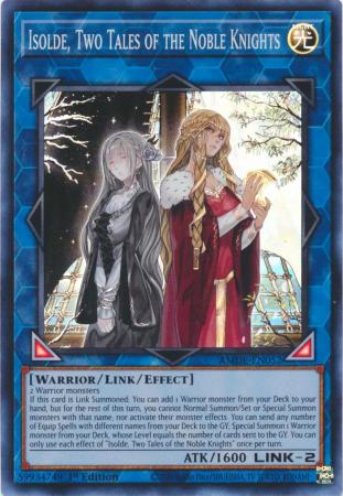 Isolde, Two Tales of the Noble Knights - AMDE-EN052 - Super Rare - 1st Edition