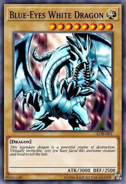 Blue-Eyes White Dragon - DLG1-EN002 - Super Rare - Unlimited