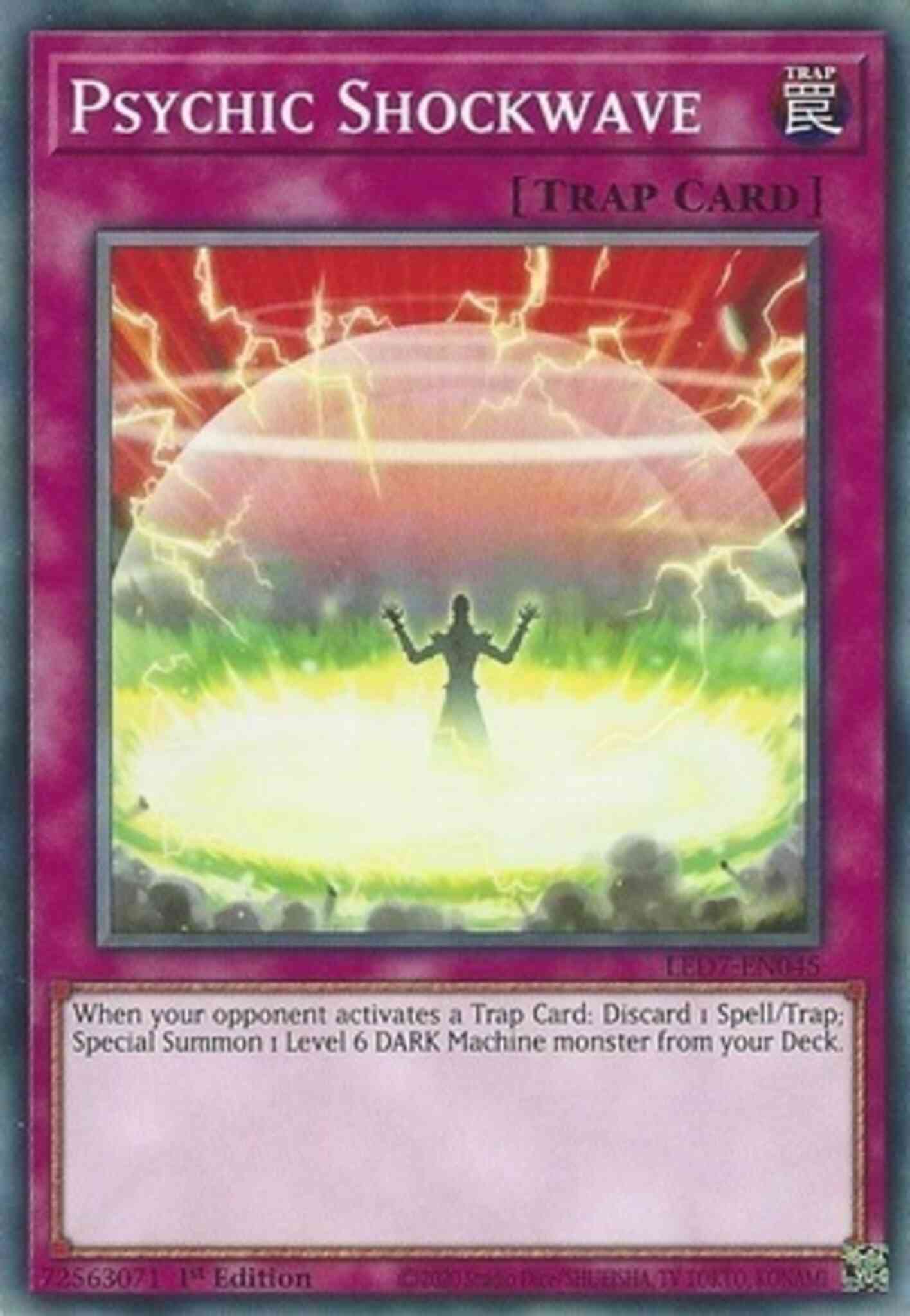 Psychic Shockwave - LED7-EN045 - Common - Unlimited