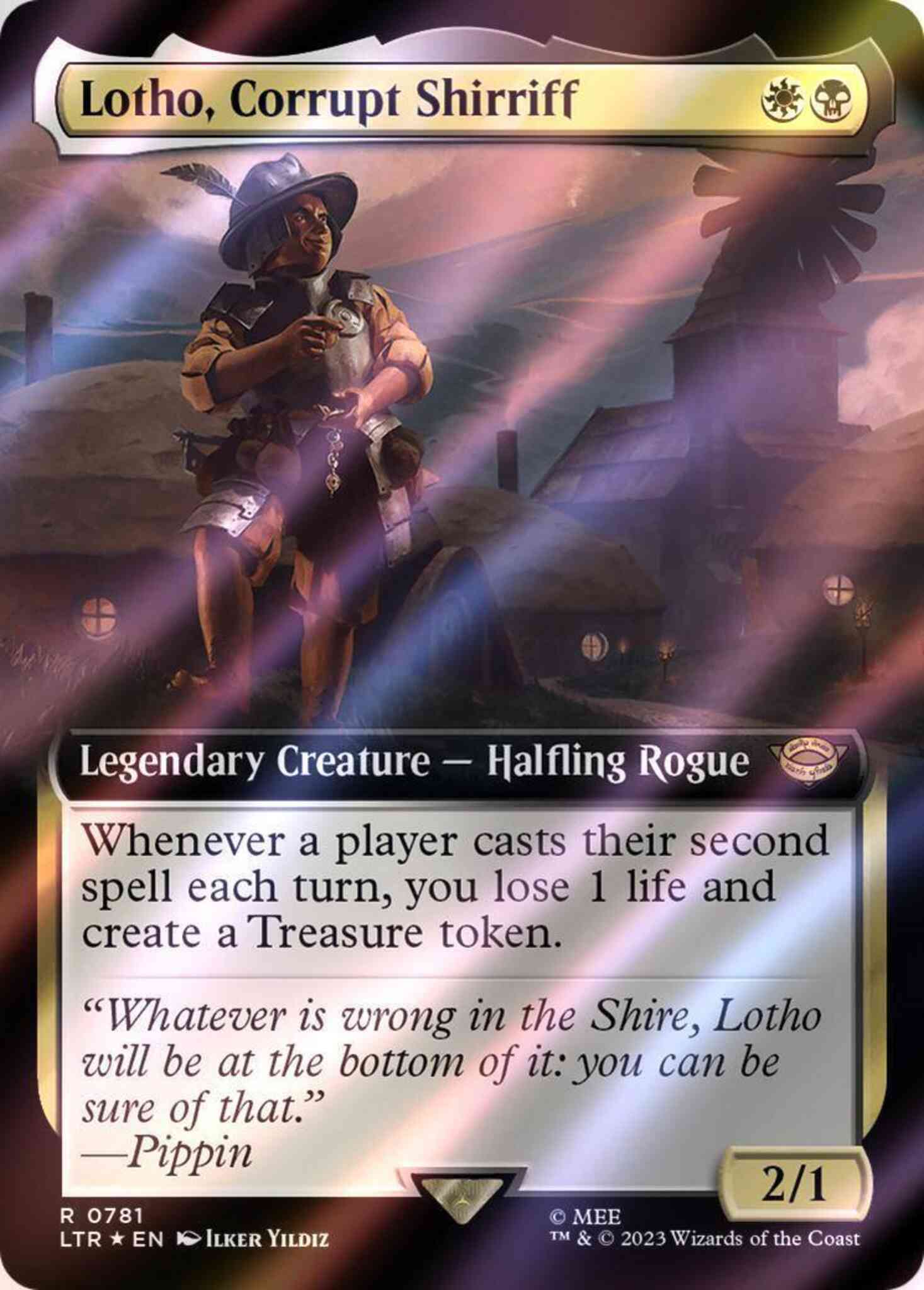 Lotho, Corrupt Shirriff [781] [Extended Art] [The Lord of the