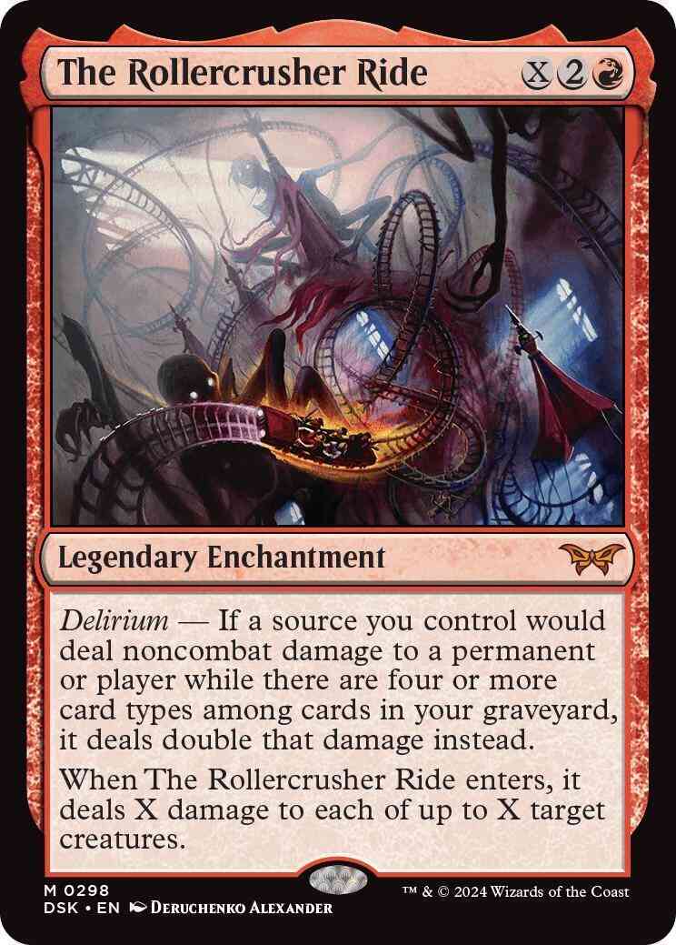 lurking evil cards mtg Magic The Gathering - Duskmourn - House of Horror Flash Eerie Whenever an enchantment you control enters and whenever you fully unlock a Room Meathook Massacre II - Duskmourn:
