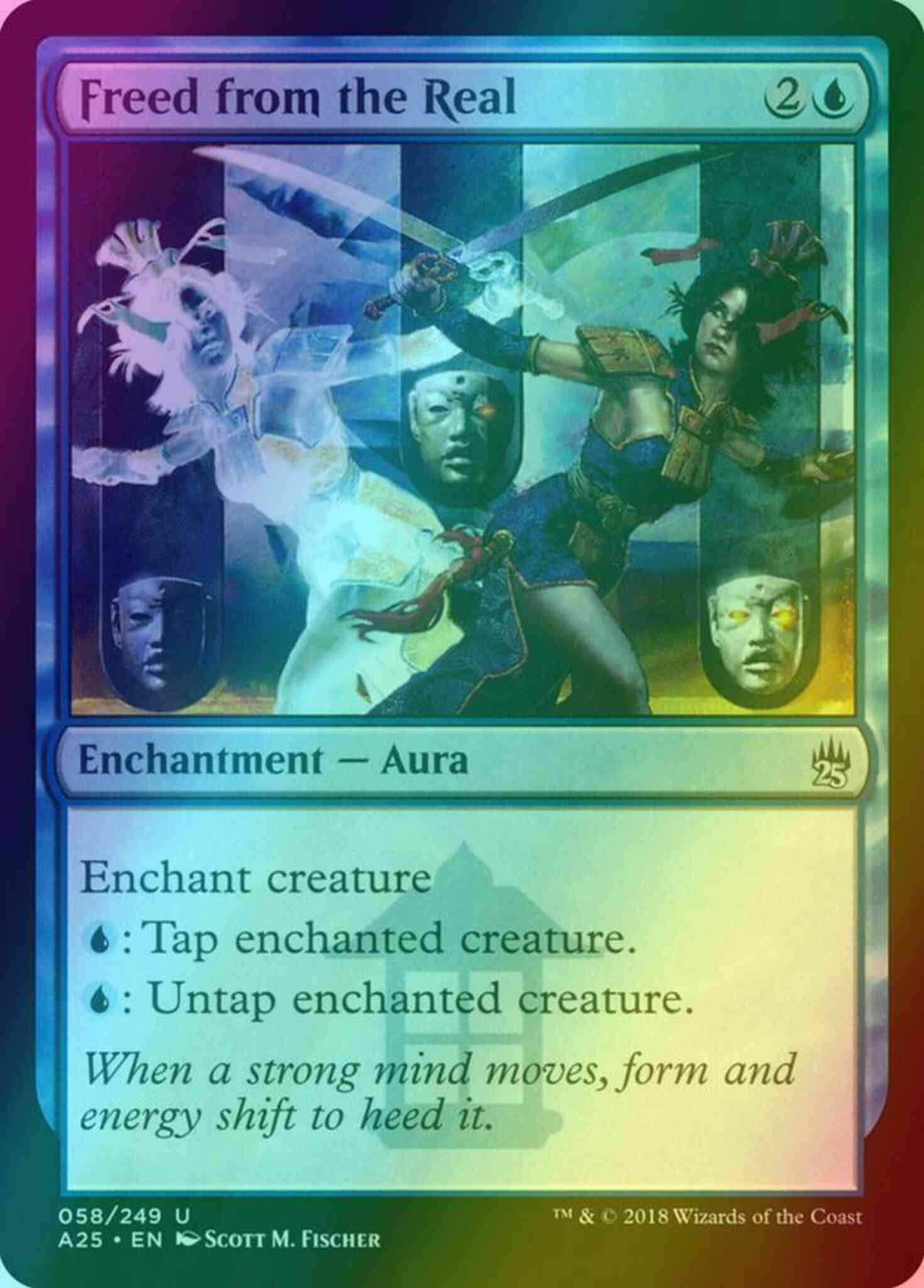 Freed from the Real [58] [Masters 25] [Foil] – Face to Face Games