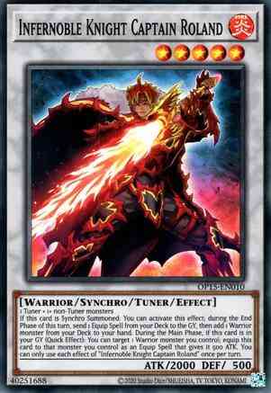 Infernoble Knight Captain Roland - OP15-EN010 - Super Rare - Unlimited