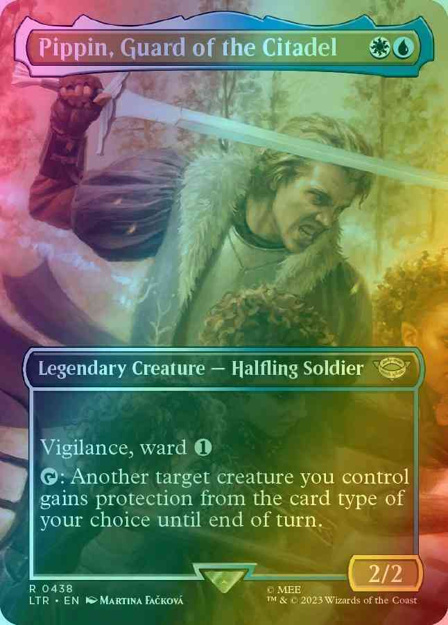 Pippin, Guard of the Citadel [438] [Borderless] [The Lord of the Rings:  Tales of Middle-earth] [Foil] – Face to Face Games