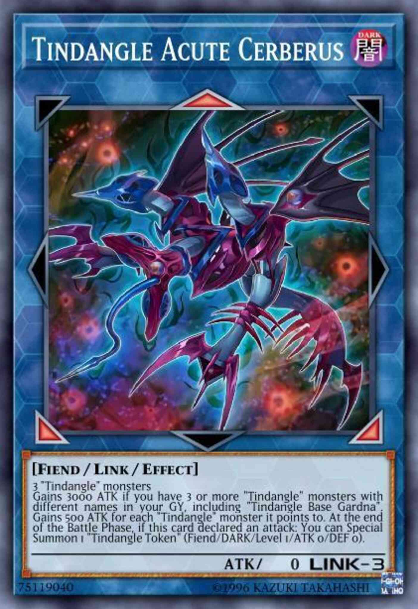 Tindangle Acute Cerberus - EXFO-EN045 - Common - 1st Edition