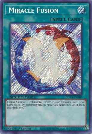Miracle Fusion - SGX4-ENE05 - Secret Rare - 1st Edition