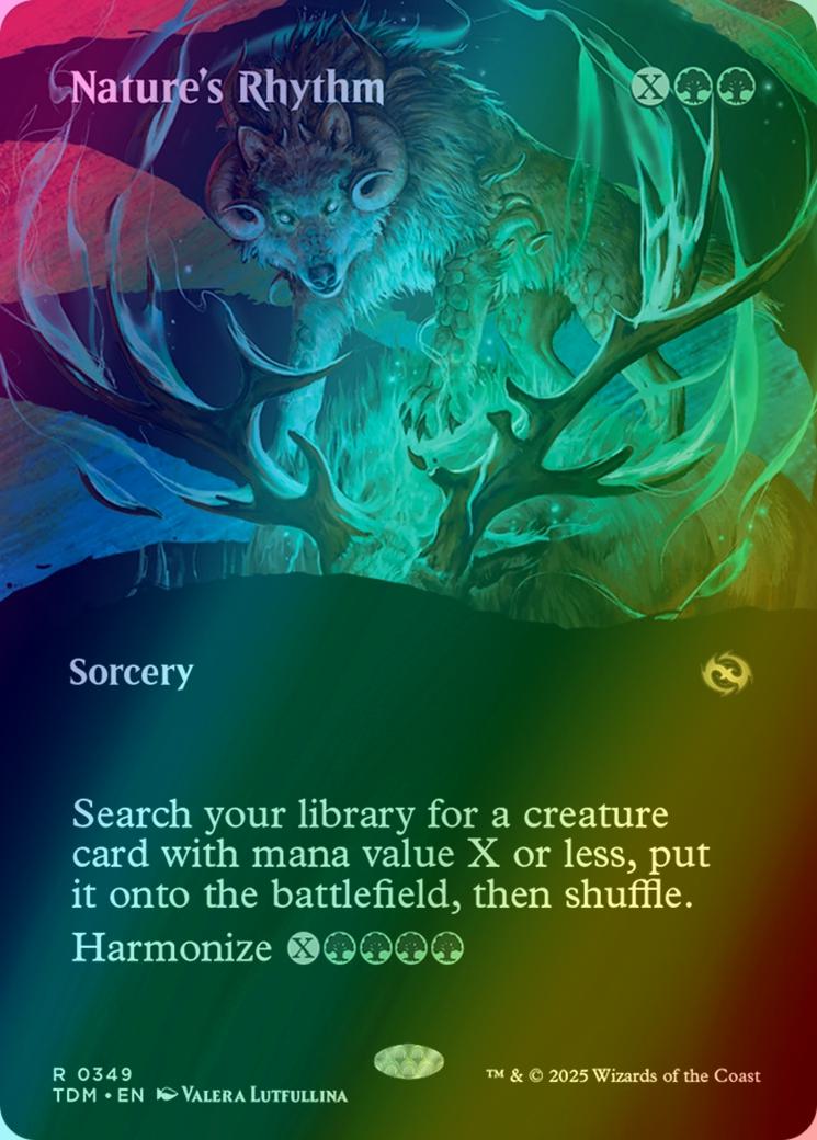 Nature's Rhythm [349] [Borderless] [Clan] [Tarkir: Dragonstorm