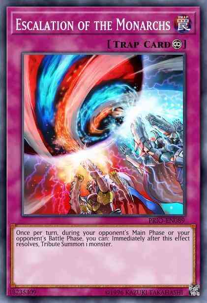 Escalation of the Monarchs - PRIO-EN089 - Super Rare - Unlimited