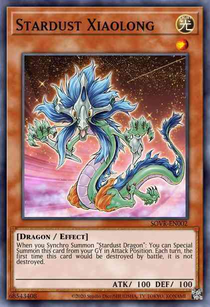 Stardust Xiaolong - SOVR-EN002 - Rare - Unlimited