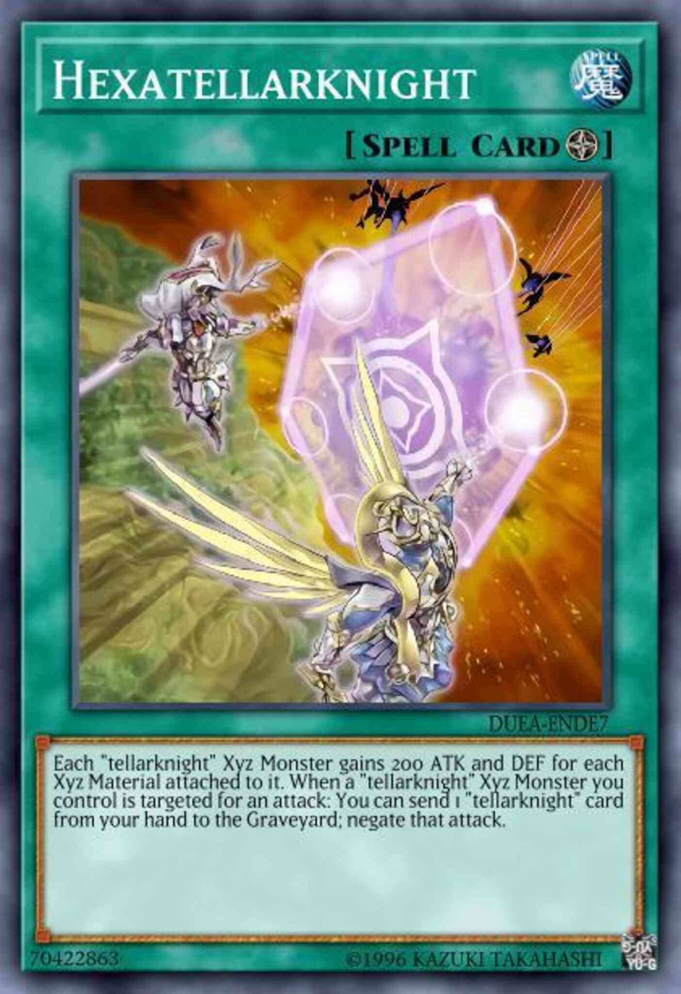 Hexatellarknight - NECH-EN063 - Common - 1st Edition