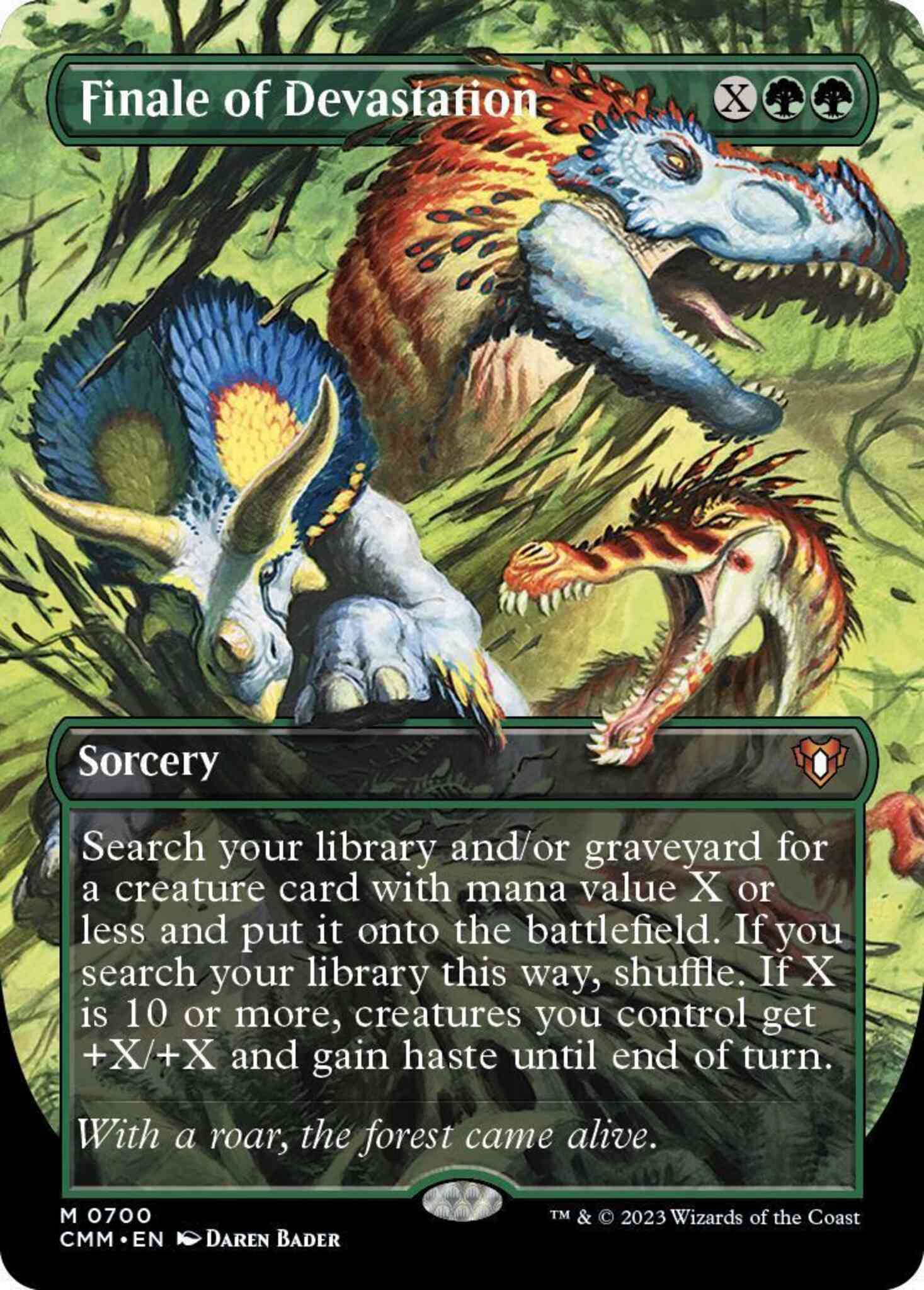 Finale of Devastation [700] [Borderless] [Frame Break] [Commander