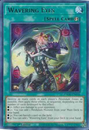 Wavering Eyes - ANGU-EN056 - Rare - 1st Edition
