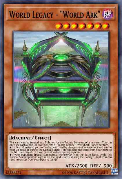 World Legacy - "World Ark" - SAST-EN016 - Rare - Unlimited