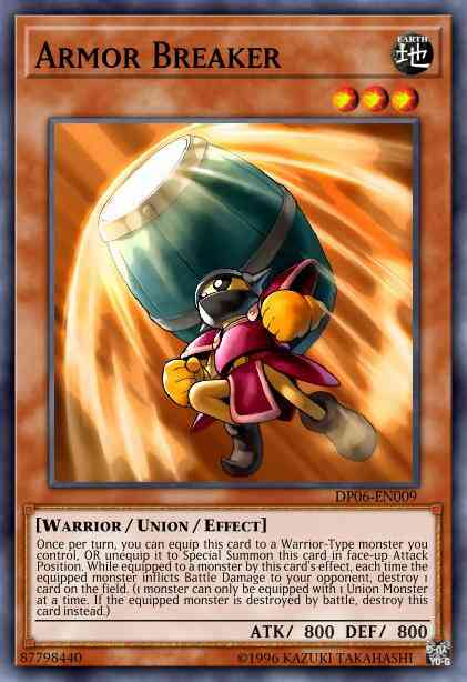 Armor Breaker - DP06-EN009 - Rare - 1st Edition