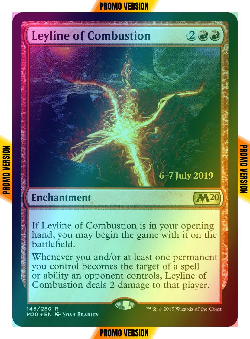 Leyline of Combustion [148s] [Core Set 2020 Promos] [Foil] – Face to Face Games