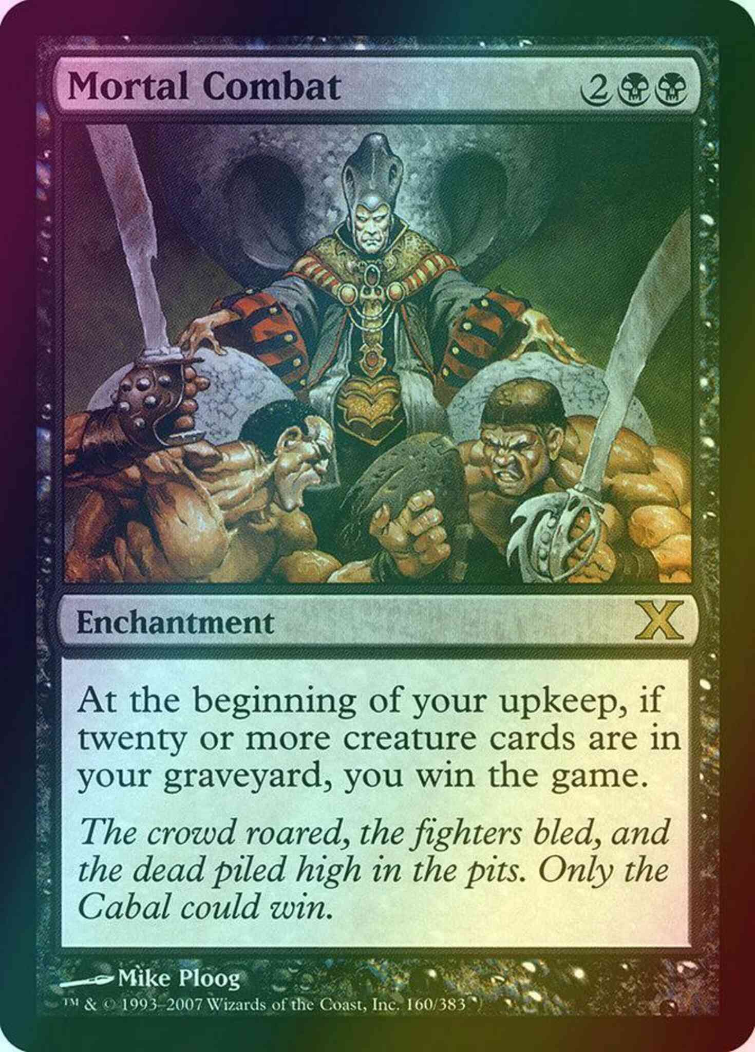 Mortal Combat [160] [Tenth Edition] [Foil] – Face to Face Games