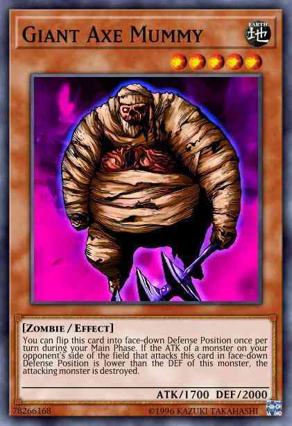 Giant Axe Mummy - PGD-023 - Common - 1st Edition