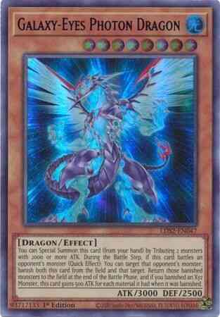 yugioh galaxy and photon cards RC04-AE038 Galaxy-Eyes Full Armor Photon Dragon (EXSER) main image 1