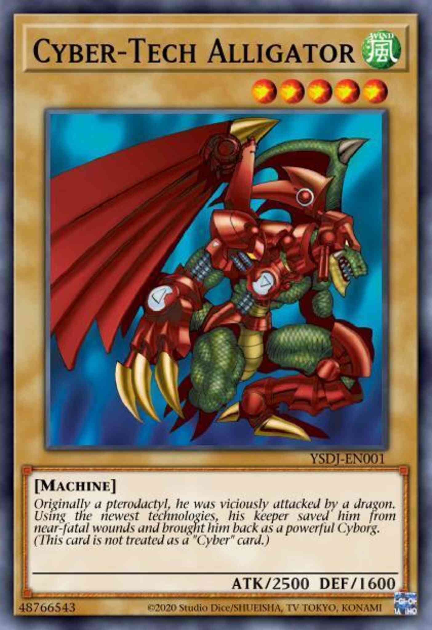 Cyber-Tech Alligator - 5DS2-EN003 - Common - 1st Edition