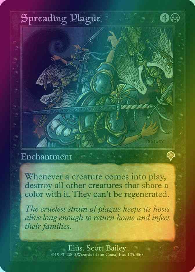 Spreading Plague [125] [Invasion] [Foil] – Face to Face Games