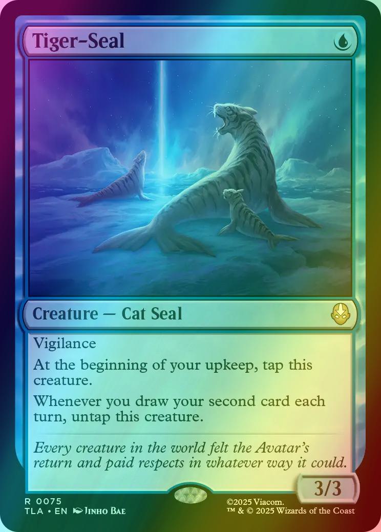 Tiger-Seal [75] [Avatar: The Last Airbender] [Foil] – Face to Face Games