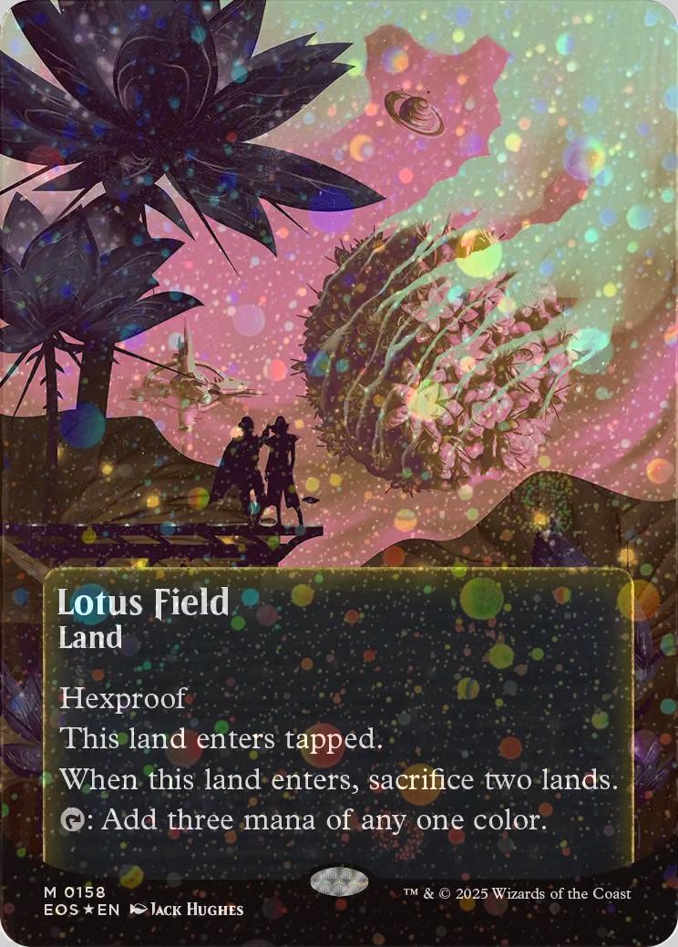 Lotus Field [158] [Borderless] [Poster] [Edge of Eternities