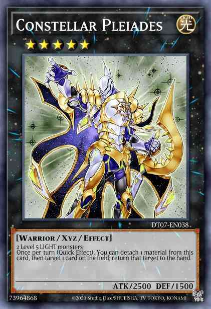 Constellar Pleiades - SP15-EN035 - Shatterfoil Rare - 1st Edition