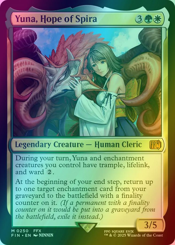 Yuna, Hope of Spira [250] [FINAL FANTASY] [Foil] – Face to Face Games