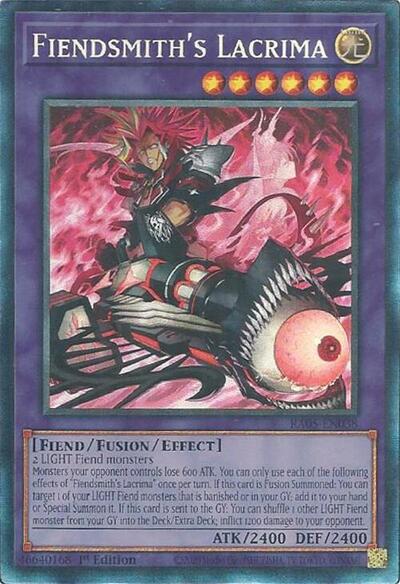 Fiendsmith's Lacrima - RA05-EN038 - Collector's Rare - 1st Edition