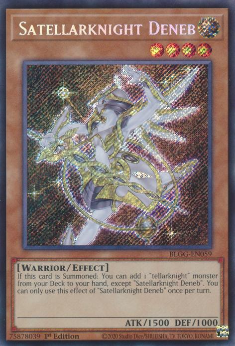 Satellarknight Deneb - BLGG-EN059 - Secret Rare - 1st Edition