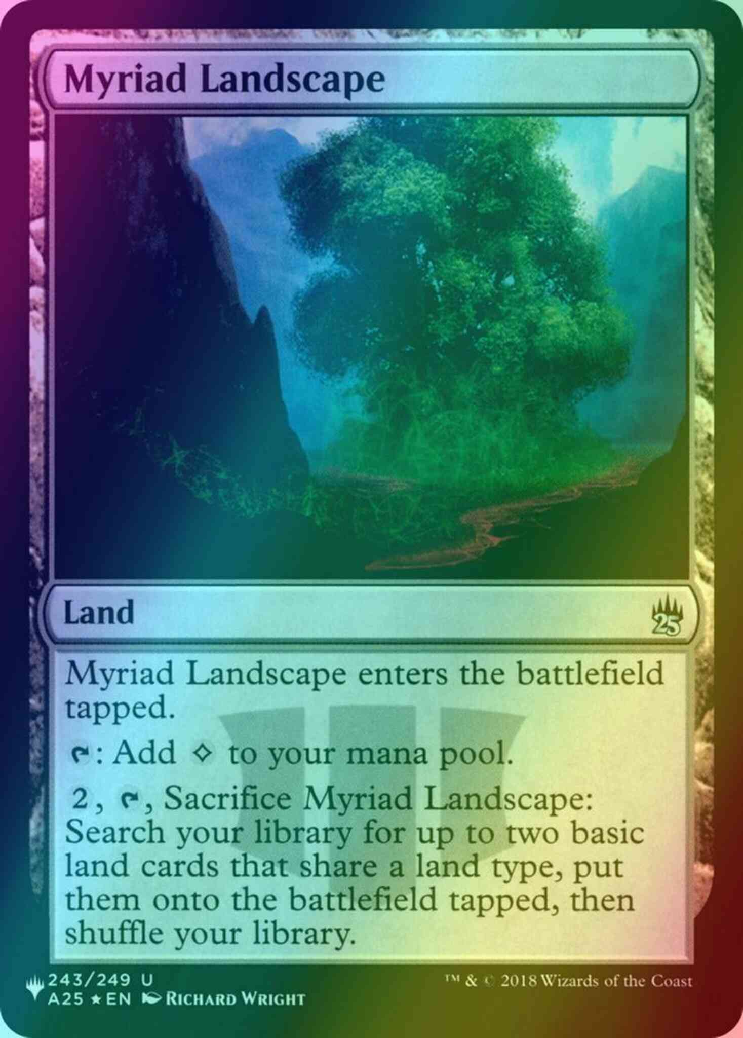 Myriad Landscape [A25-243] [The List] [Foil] – Face to Face Games