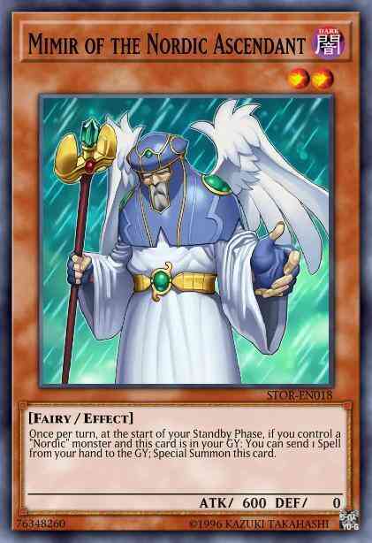 Mimir of the Nordic Ascendant - LC5D-EN185 - Common - 1st Edition