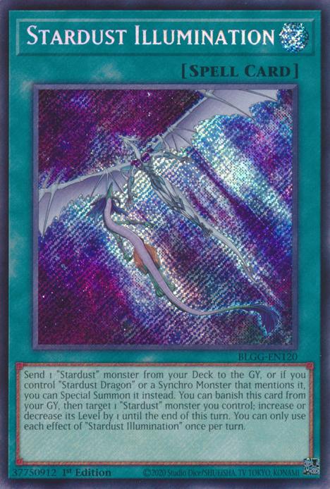 Stardust Illumination - BLGG-EN120 - Secret Rare - 1st Edition