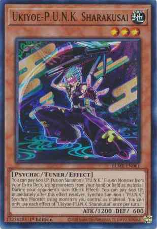 Ukiyoe-P.U.N.K. Sharakusai - BLMR-EN061 - Ultra Rare - 1st Edition