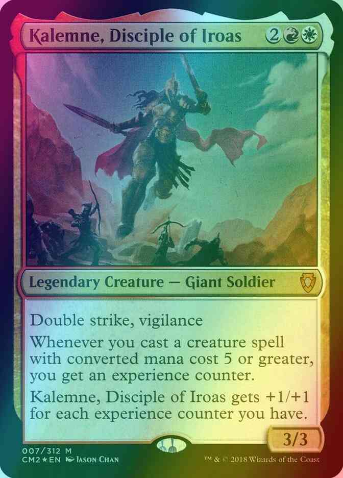 mtg kalemne commander deck Kalemne, Disciple of Iroas [7] [Commander Anthology Volume II] [Foil] –  Face to Face Games