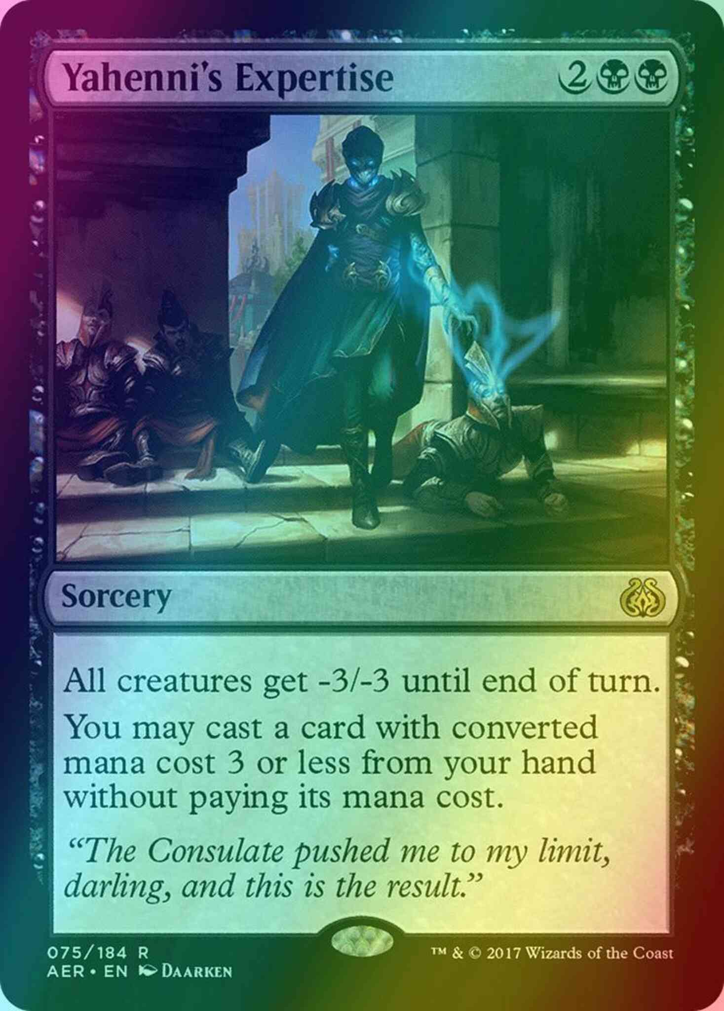 Yahenni's Expertise [75] [Aether Revolt] [Foil] – Face to Face Games