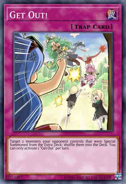 Get Out! - RIRA-EN076 - Secret Rare - 1st Edition