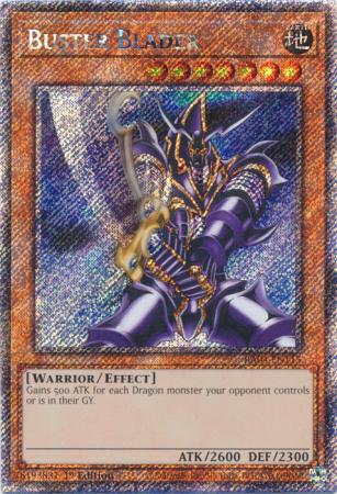 Buster Blader - RA04-EN115 - Platinum Secret Rare - 1st Edition