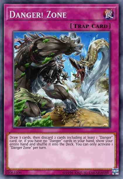 Danger! Zone - CYHO-EN087 - Ultra Rare - 1st Edition