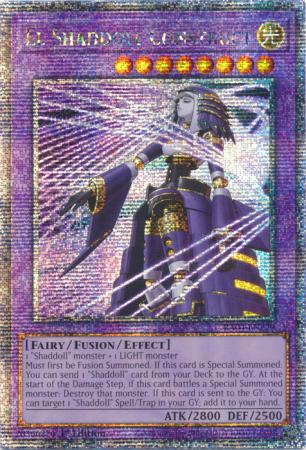 El Shaddoll Construct - Alternate Art - RA04-EN229 - Quarter Century Secret Rare - 1st Edition
