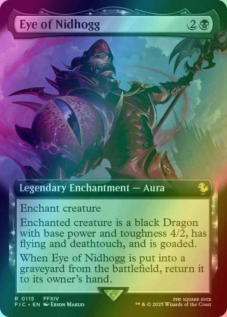 Eye of Nidhogg [115] [Extended Art] [FINAL FANTASY: Commander] [Foil] –  Face to Face Games